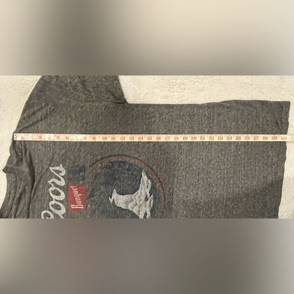 Men’s Vintage Wash Coors Banquet Tee Size 2Xl Gray Very Soft Great Condition - Picture 6 of 6